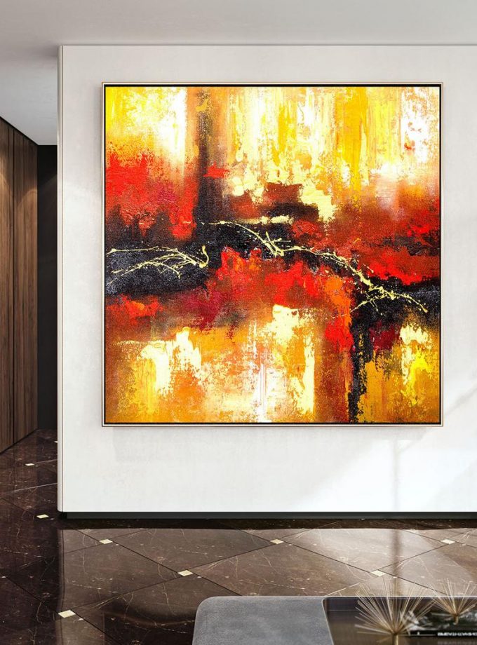 Abstract Oil Paintings On Canvas