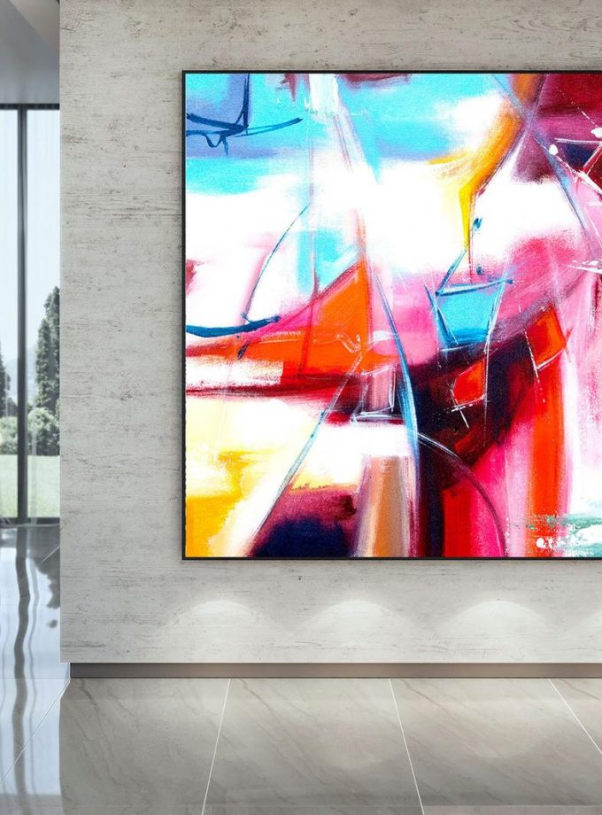 Abstract Oil Paintings On Canvas