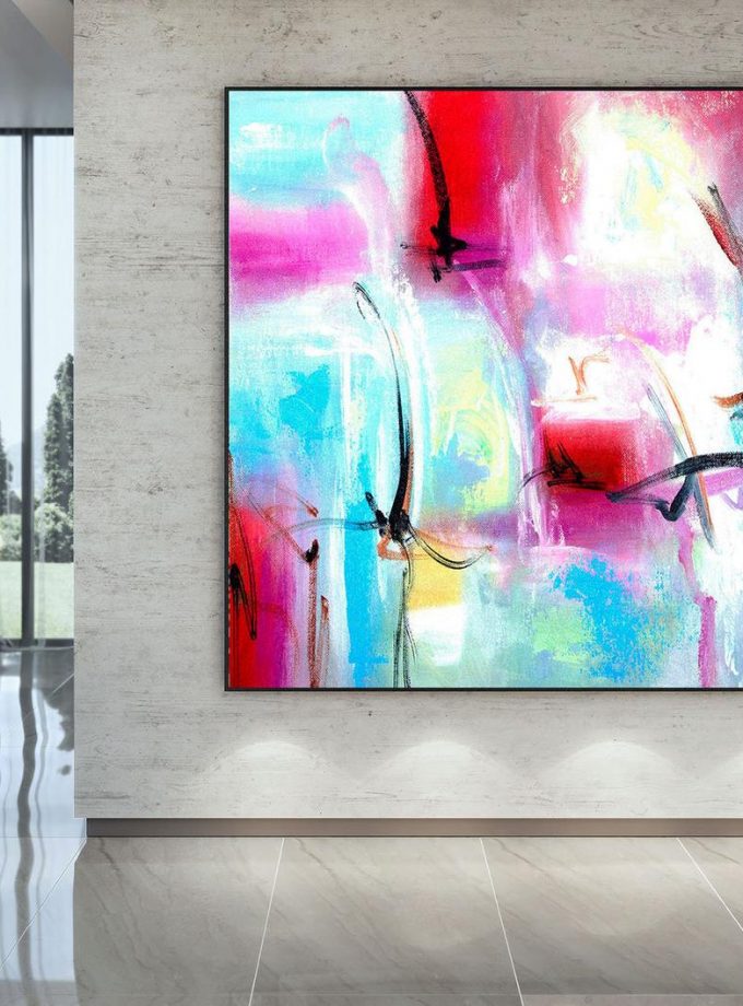 Abstract Oil Paintings On Canvas