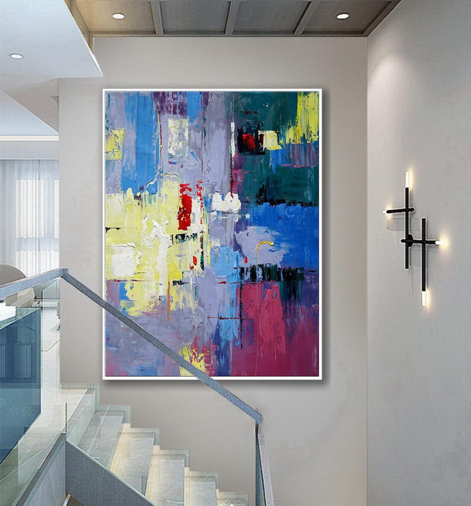 Abstract Oil Paintings On Canvas