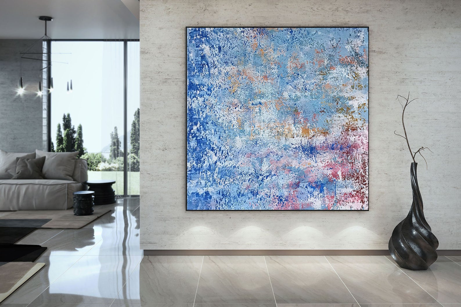 Abstract Oil Paintings On Canvas