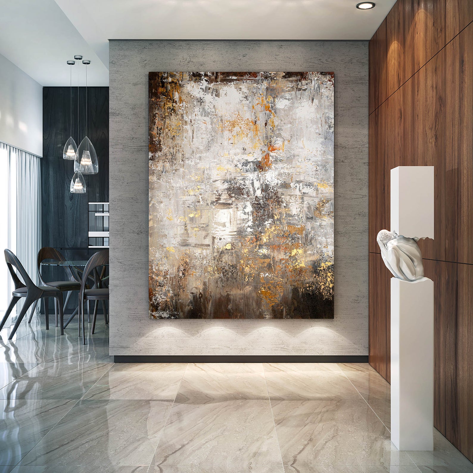 Abstract Oil Paintings On Canvas