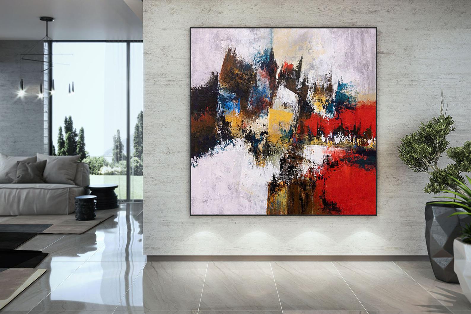 Abstract Oil Paintings On Canvas