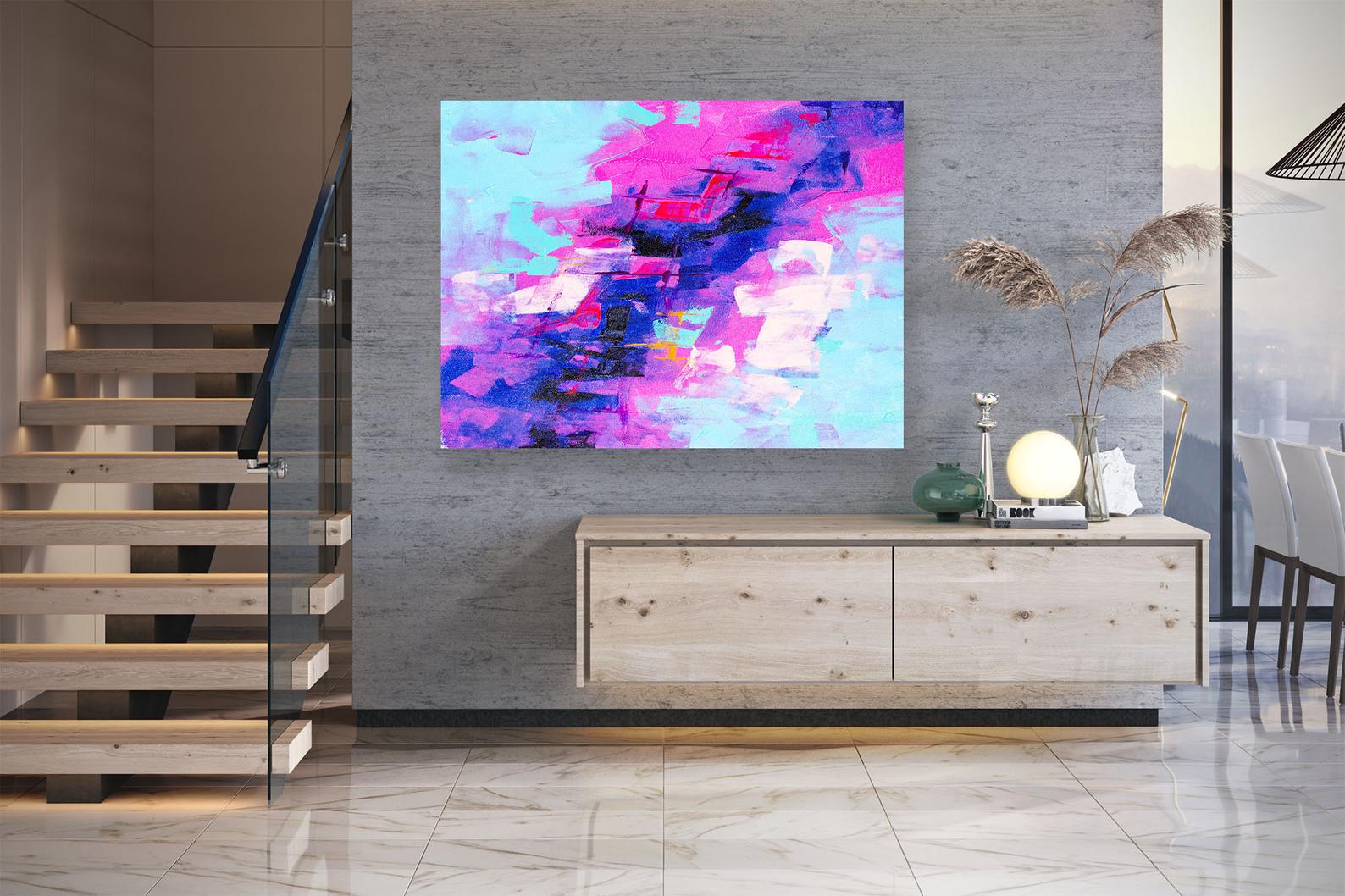 Abstract Oil Paintings On Canvas - Image 10