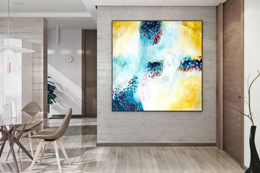 Abstract Oil Paintings On Canvas - Image 2