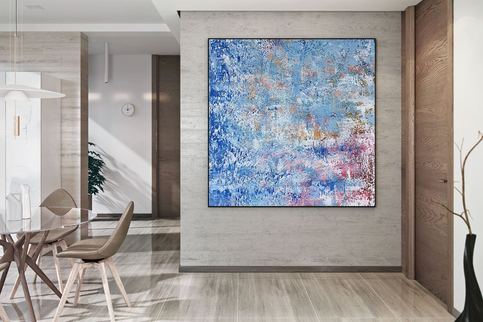 Abstract Oil Paintings On Canvas - Image 2