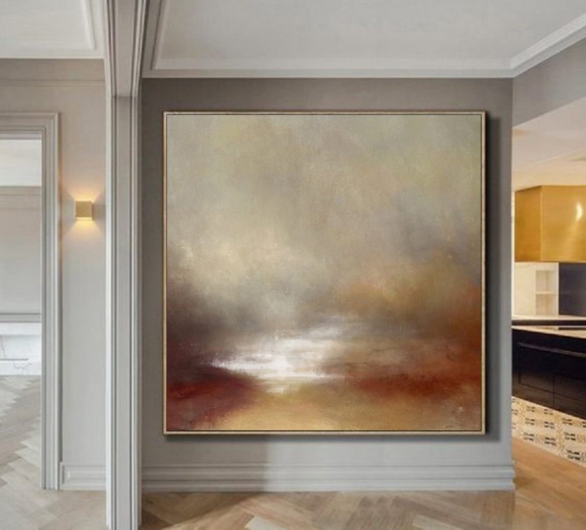 Abstract Oil Paintings On Canvas - Image 2