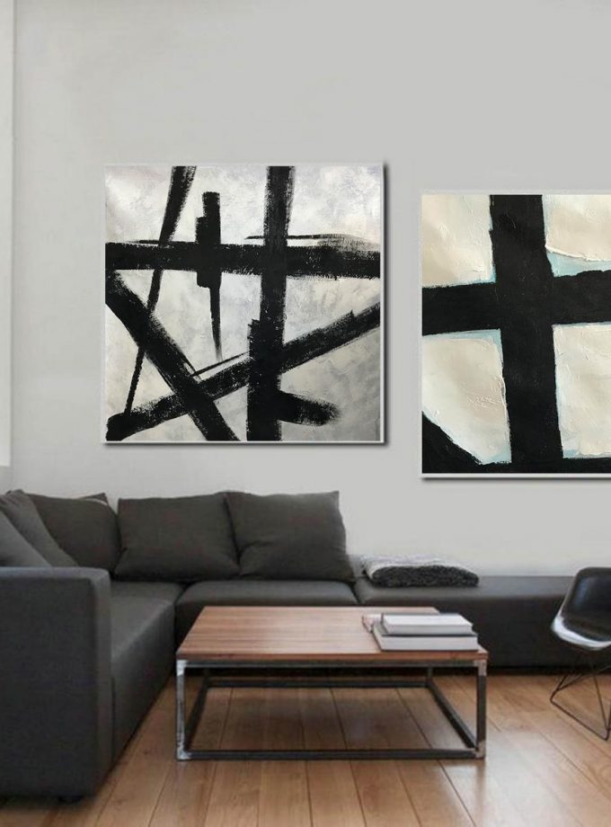 Abstract Oil Paintings On Canvas