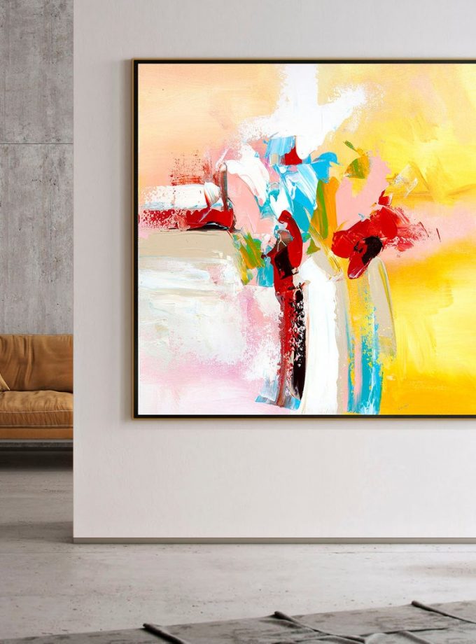 Abstract Oil Paintings On Canvas