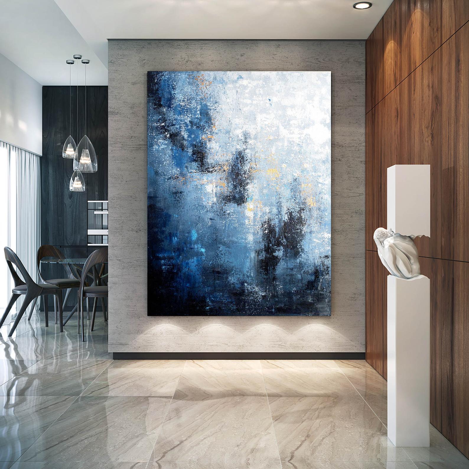 Abstract Oil Paintings On Canvas - Image 3