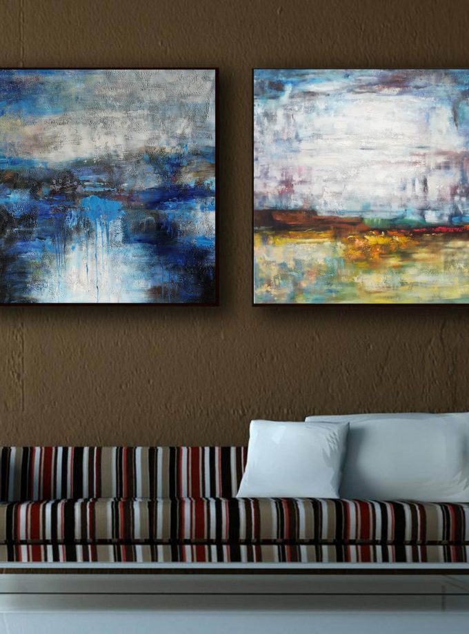 Abstract Oil Paintings On Canvas