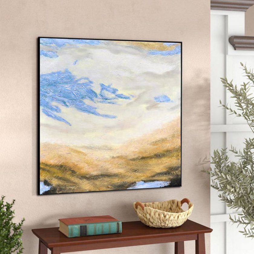 Abstract Oil Paintings On Canvas - Image 4