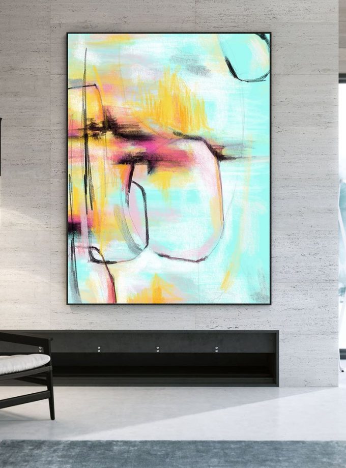 Abstract Oil Paintings On Canvas
