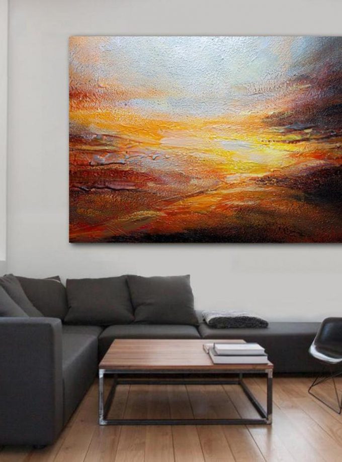 Abstract Oil Paintings On Canvas