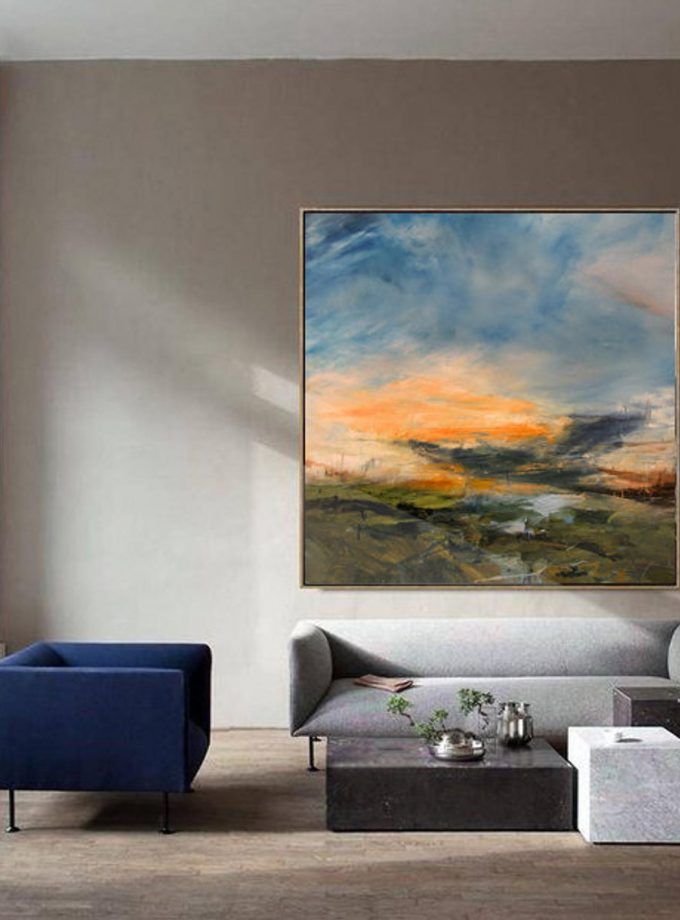 Abstract Oil Paintings On Canvas