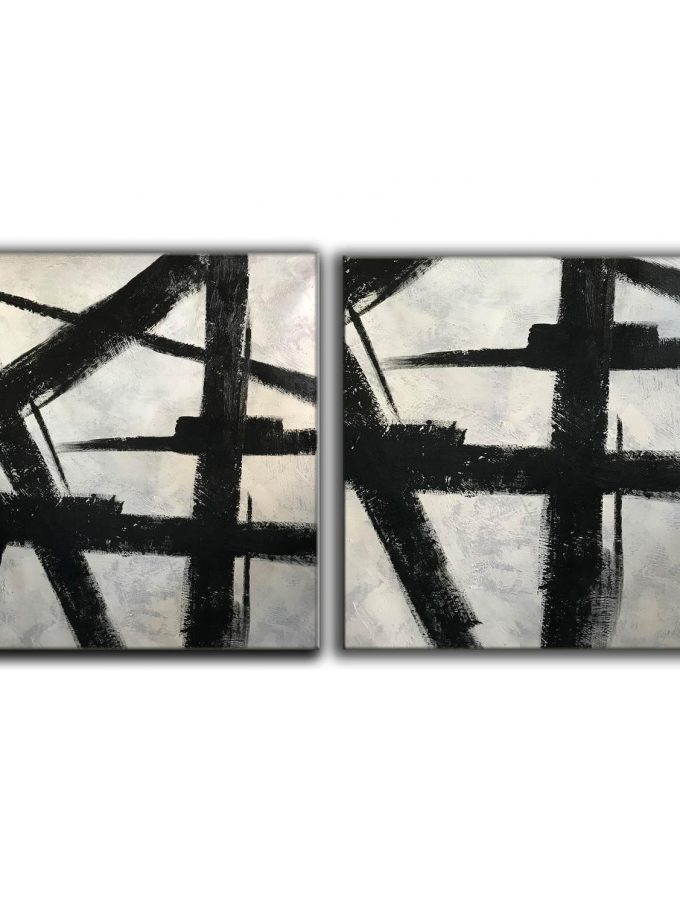 Abstract Oil Paintings On Canvas