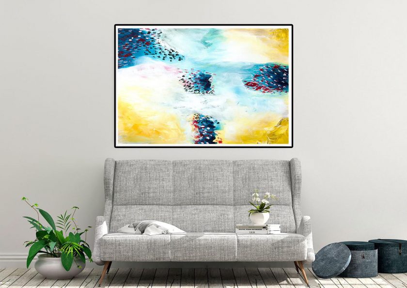 Abstract Oil Paintings On Canvas - Image 5