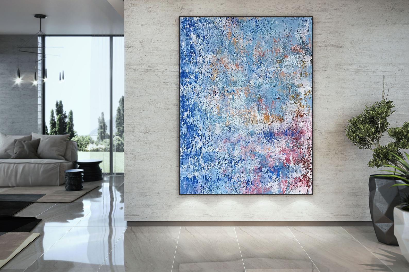 Abstract Oil Paintings On Canvas - Image 6