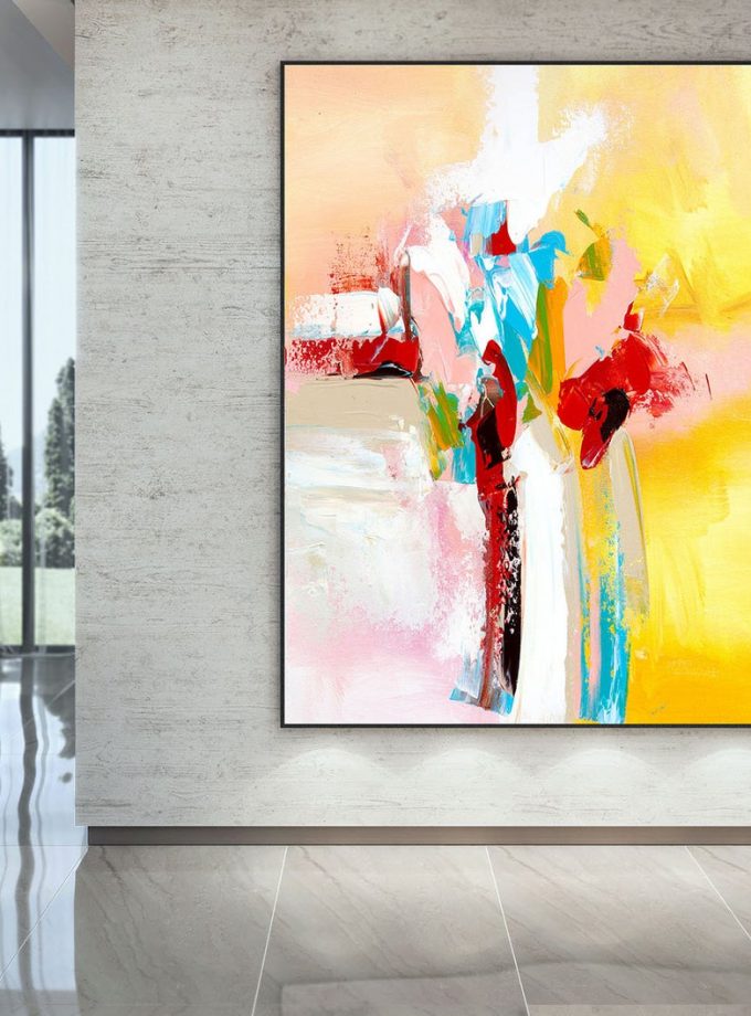 Abstract Oil Paintings On Canvas