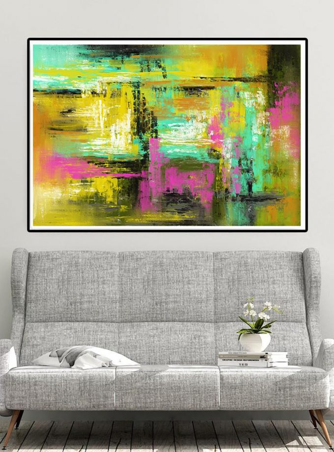 Abstract Oil Paintings On Canvas