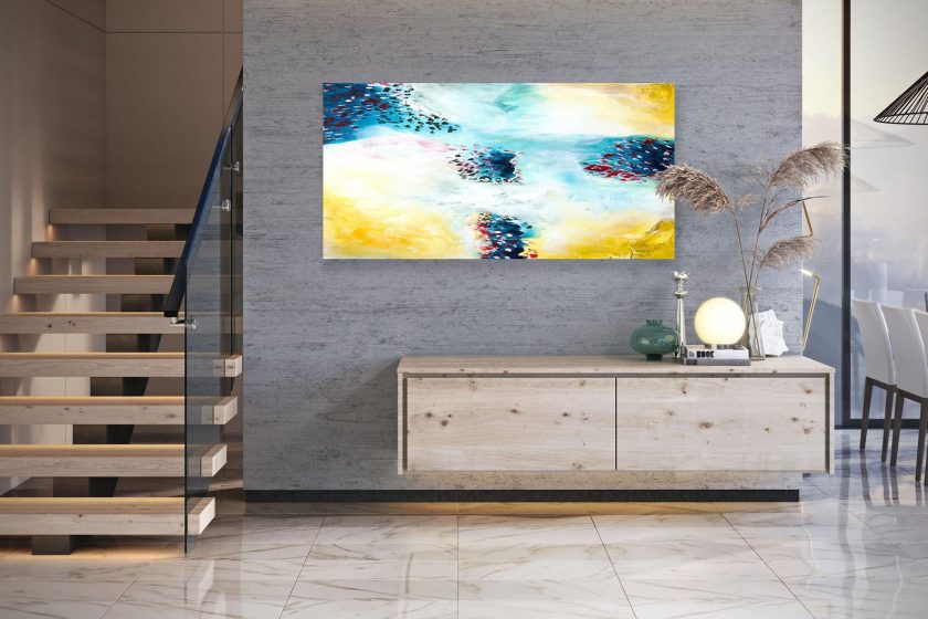 Abstract Oil Paintings On Canvas - Image 7