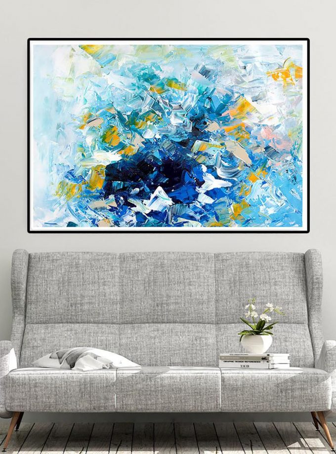 Abstract Oil Paintings On Canvas