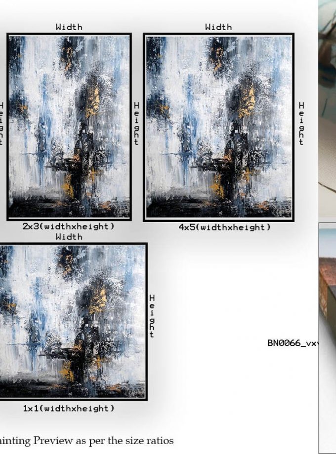 Abstract Oil Paintings On Canvas