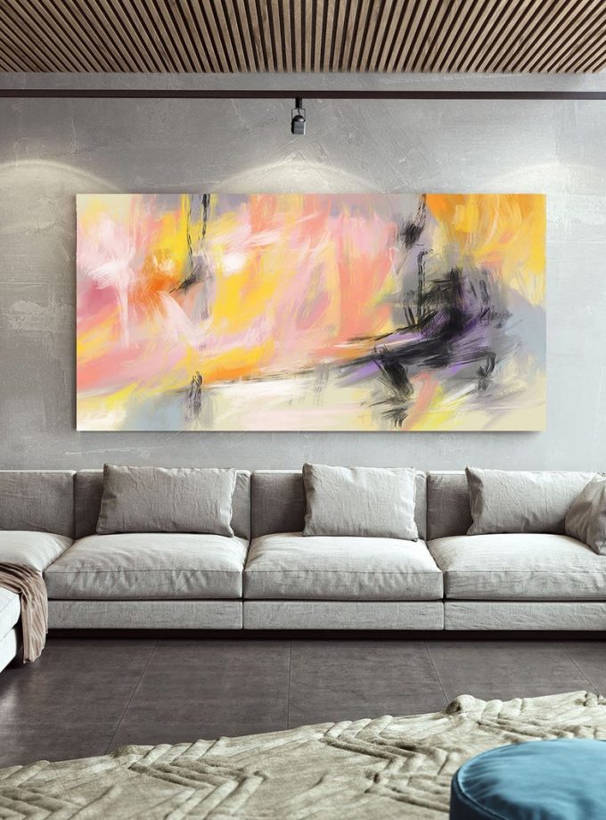 Abstract Oil Paintings On Canvas